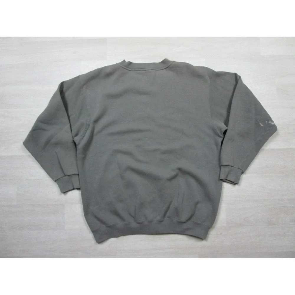 Vintage‎ Nike USA Crewneck Sweatshirt Men's (M) Solid Blank 1990's Era Distress